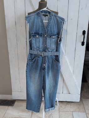 Blank NYC Light Wash Denim Piece with Logo Tag
